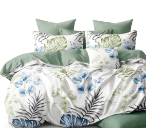 Pościel Bawełna Satynowa 200x220 + 2x70x80 NELA 81 Designerski Komplet