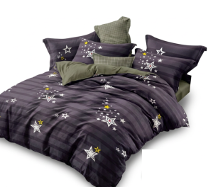 Pościel Bawełna Satynowa 200x220 + 2x70x80 NELA 79 Designerski Komplet
