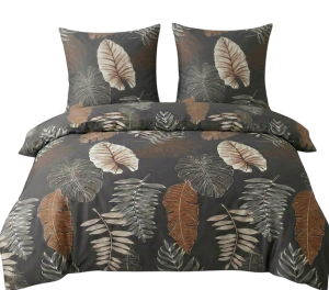 Pościel Bawełna Satynowa 200x220 + 2x70x80 NELA 76 Designerski Komplet