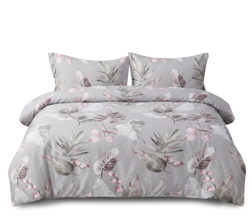 Pościel Bawełna Satynowa 200x220 + 2x70x80 NELA 74 Designerski Komplet