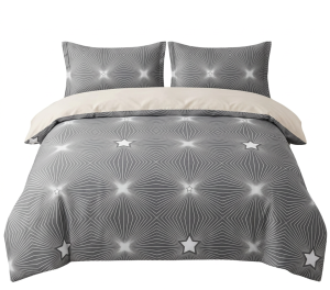 Pościel Bawełna Satynowa 200x220 + 2x70x80 NELA 69 Designerski Komplet