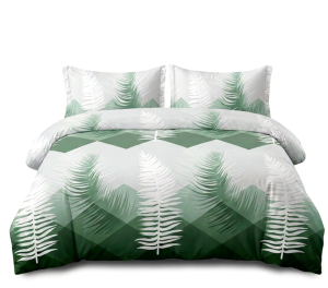 Pościel Bawełna Satynowa 200x220 + 2x70x80 NELA 70 Designerski Komplet