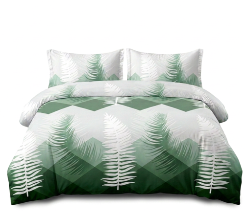 Pościel Bawełna Satynowa 200x220 + 2x70x80 NELA 70 Designerski Komplet
