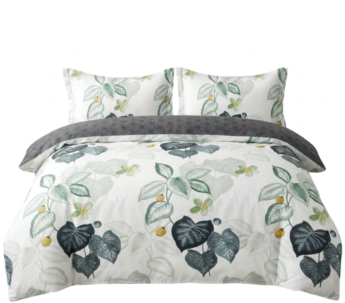 Pościel Bawełna Satynowa 200x220 + 2x70x80 NELA 71 Designerski Komplet