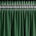 Zasłona Na Taśmie Welwet 140x270 NAMI butelkowa zieleń Eurofirany Żabki Tunel Gotowa