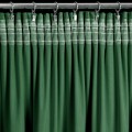 Zasłona Na Taśmie Welwet 140x270 NAMI butelkowa zieleń Eurofirany Żabki Tunel Gotowa