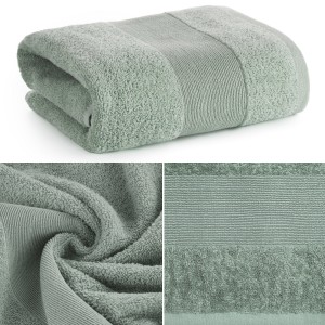 Ręcznik Kąpielowy 50x90 Eurofirany ZOJA miętowy Bawełniany 500gsm Gruby
