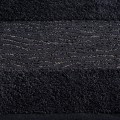 Ręcznik Kąpielowy 70x140 Eurofirany AMBER czarny Bawełniany 500gsm Gruby