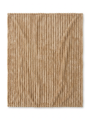 Koc Wytłaczany 200x220 Eurofirany PASY beżowy 400 gsm Gruby Duży Ciepły 3D 