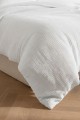 Pościel Bawełniana 160x200 MUŚLIN Biała Komplet Muślinowy 100% Bawełna