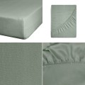 Prześcieradło Z Gumką JERSEY 100x200+25cm szałwia Grube Kolory Miękkie 