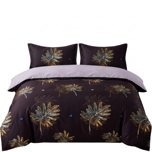 Pościel Bawełna Satynowa 200x220 + 2x70x80 NELA 43 Designerski Komplet