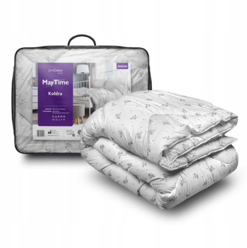 Kołdra Całoroczna 160x200 MAYTIME Antyalergiczna Produkt Polski Pranie 60°C