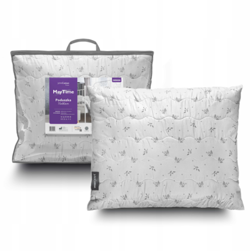 Poduszka 70x80 MAYTIME Antyalergiczna Produkt Polski Pranie 60°C