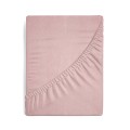 Prześcieradło Z Gumką JERSEY 100x200+25cm różowe Grube Kolory Miękkie