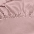 Prześcieradło Z Gumką JERSEY 100x200+25cm różowe Grube Kolory Miękkie