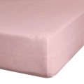 Prześcieradło Z Gumką JERSEY 100x200+25cm różowe Grube Kolory Miękkie