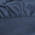 Prześcieradło Z Gumką JERSEY 140x200+25cm granat Grube Kolory Miękkie