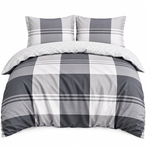 Pościel Bawełna Satynowa 200x220 + 2x70x80 NELA 92 Designerski Komplet