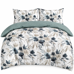 Pościel Bawełna Satynowa 200x220 + 2x70x80 NELA 90 Designerski Komplet