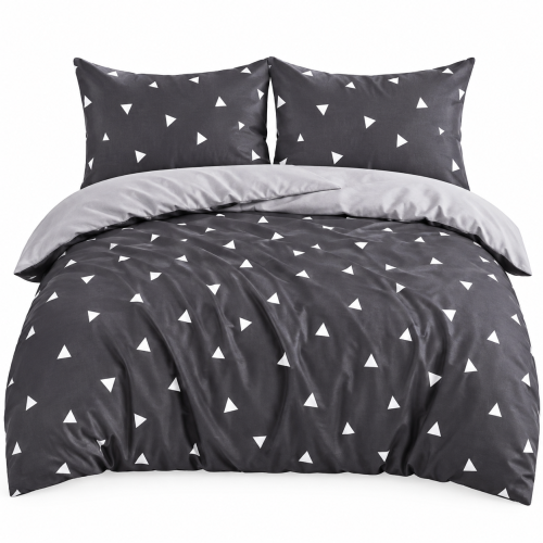 Pościel Bawełna Satynowa 200x220 + 2x70x80 NELA 86 Designerski Komplet