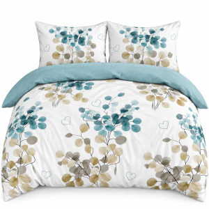 Pościel Bawełna Satynowa 200x220 +2x70x80 NELA 103 Designerski Komplet