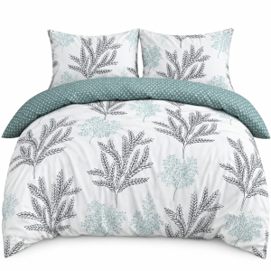 Pościel Bawełna Satynowa 200x220 +2x70x80 NELA 100 Designerski Komplet