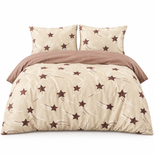 Pościel Bawełna Satynowa 200x220 + 2x70x80 NELA 53 Designerski Komplet