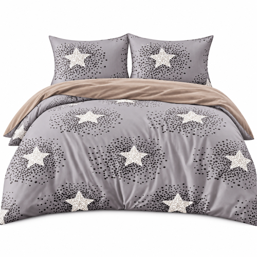 Pościel Bawełna Satynowa 200x220 + 2x70x80 NELA 57 Designerski Komplet