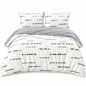Pościel Bawełna Satynowa 200x220 + 2x70x80 NELA 58 Designerski Komplet