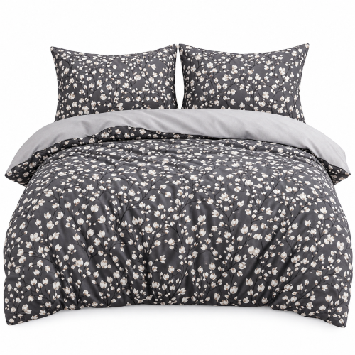 Pościel Bawełna Satynowa 200x220 + 2x70x80 NELA 60 Designerski Komplet