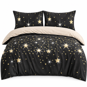 Pościel Bawełna Satynowa 200x220 + 2x70x80 NELA 66 Designerski Komplet