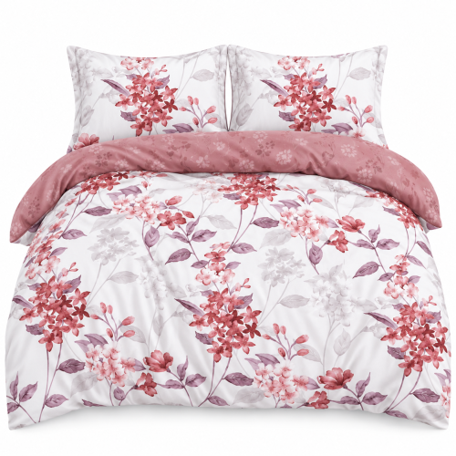 Pościel Bawełna Satynowa 200x220 + 2x70x80 NELA 7 Designerski Komplet