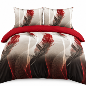Pościel Bawełna Satynowa 160x200 + 2x70x80 NELA 83 Designerski Komplet
