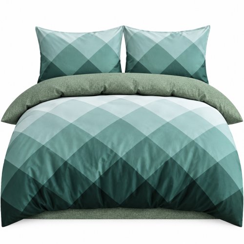 Pościel Bawełna Satynowa 160x200 + 2x70x80 NELA 79 Designerski Komplet