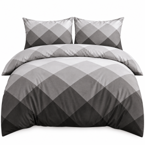 Pościel Bawełna Satynowa 160x200 + 2x70x80 NELA 73 Designerski Komplet