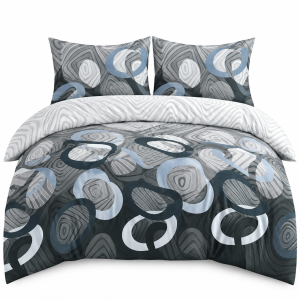 Pościel Bawełna Satynowa 160x200 + 2x70x80 NELA 71 Designerski Komplet