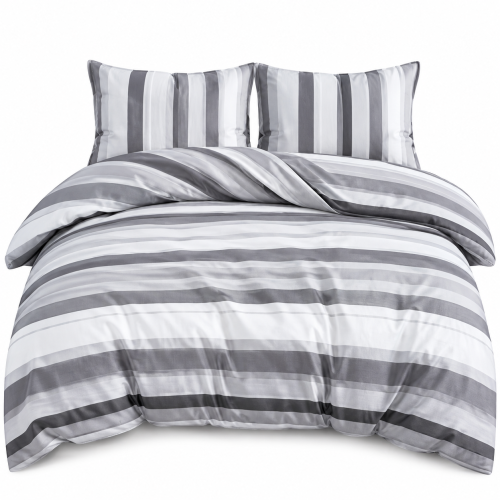 Pościel Bawełna Satynowa 160x200 + 2x70x80 NELA 62 Designerski Komplet
