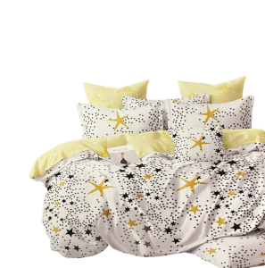 Pościel Bawełna Satynowa 200x220 + 2x70x80 NELA 22 Designerski Komplet