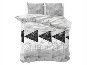 Pościel bawełna 200x220 Sleeptime MARBLE ART GREY