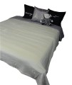Koc mikrofibra narzuta pled 160x200 SOFT II krem