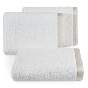 Ręcznik 50x90 Eurofirany LENORE biały 485gsm