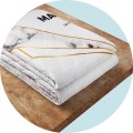 Narzuta na łóżko 200x220 SH Living PINK MARBLE