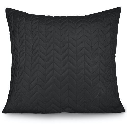 Poszewka do narzuty velvet 45x45 MOXIE czarna