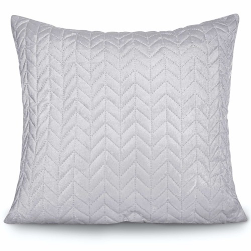 Poszewka do narzuty velvet 45x45 MOXIE szara