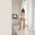 Zasłona Zaciemniająca na Taśmie LAUREL biały Gotowa 140x250 ROOM99