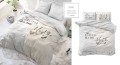 Pościel 220x200 Pure Cotton MONSIEUR MADAME cream