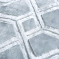 Koc Tłoczony 160x200 Akrylowy VITO szary Narzuta Na Łóżko Na Prezent Kapa