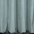Eurofirany Zasłona o aksamitnej strukturze 140x270 Taśma MELANIE szałwia
