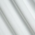 Eurofirany Zasłona o aksamitnej strukturze 140x270 Taśma MELANIE biała